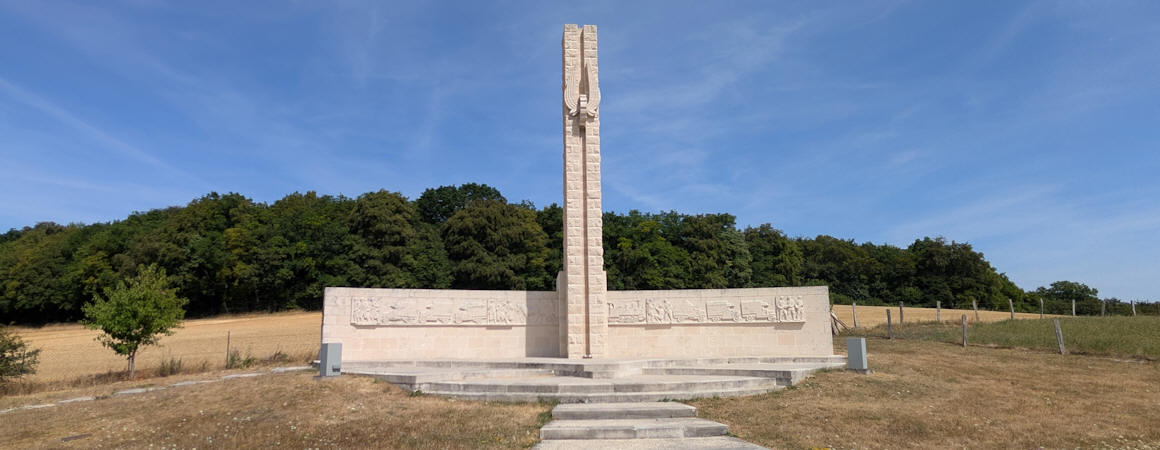 Memorial to the voie sacrée