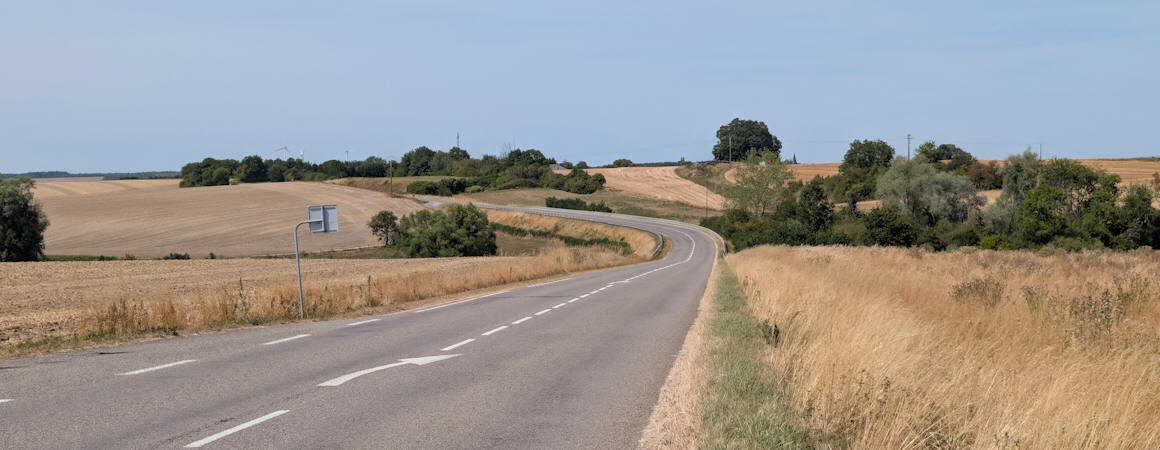 A photo of the Voie Sacrée from July 2026