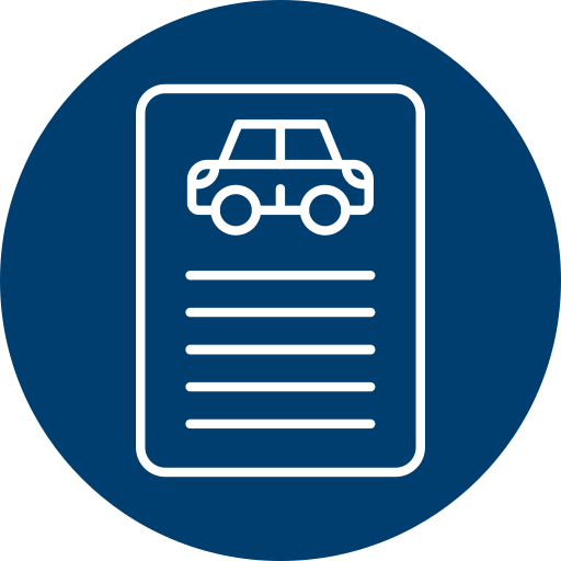 certificat d'immatriculation icon